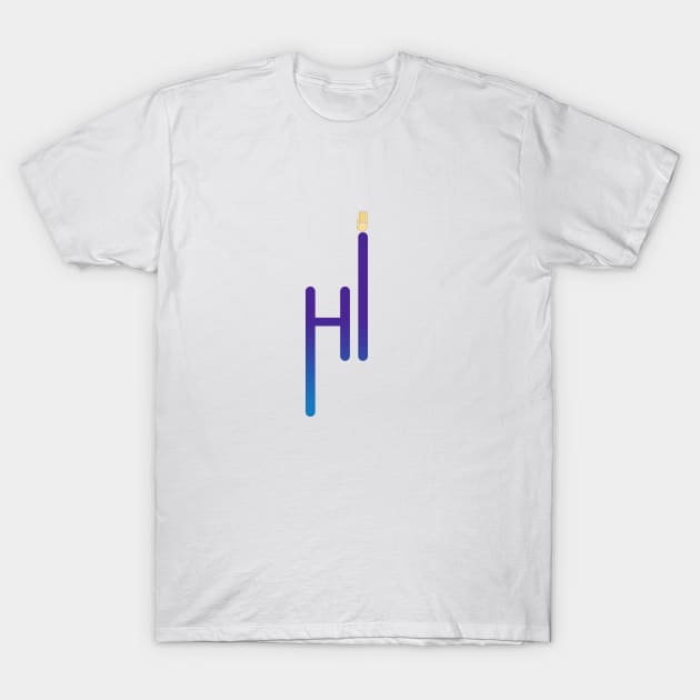 hi tee T-Shirt by thedarknight1